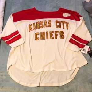 Ladies NFL Chiefs shirt ~ NWT